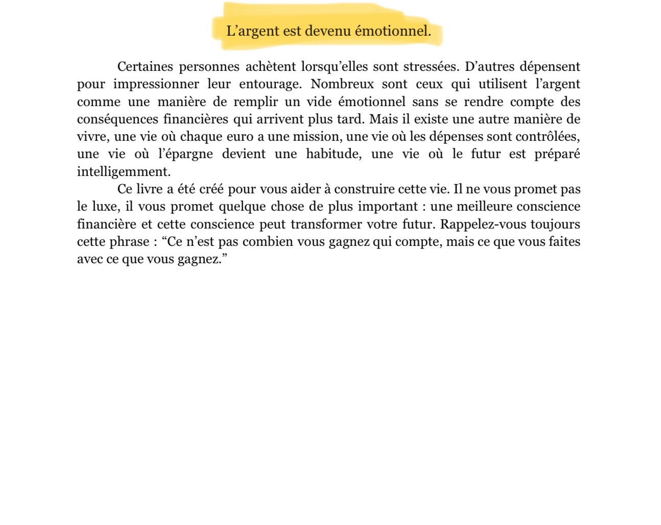 L’argent que vous ne voyez pas